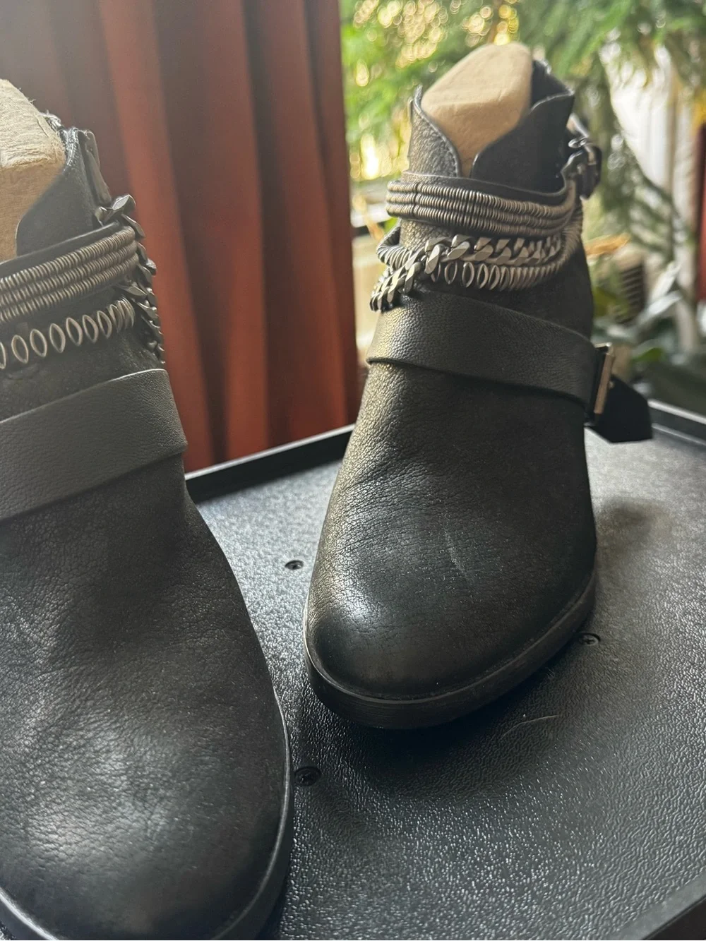 Dolce Vita Ankle Boots with Decorative Straps NEVER WORN 9